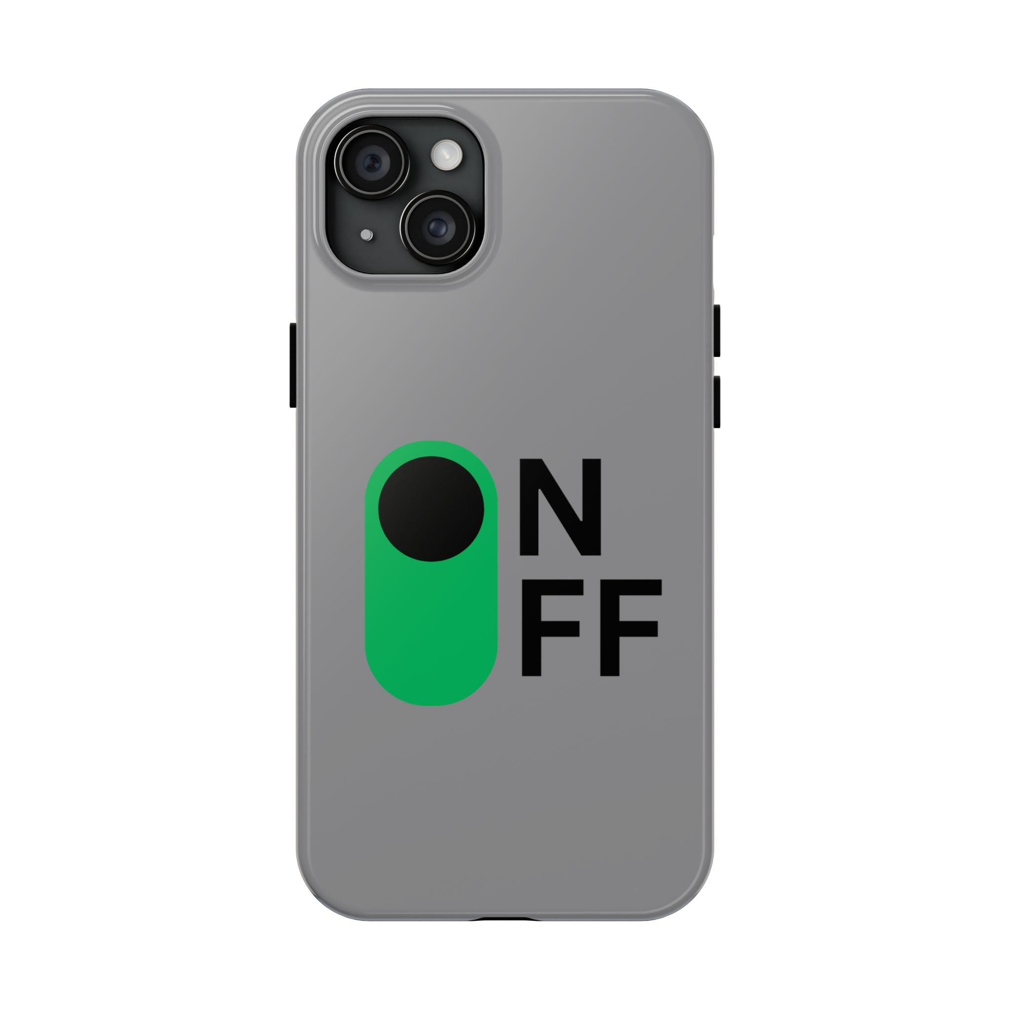 ON/OFF Switch Tough Phone Case - Durable Protection for Tech Lovers