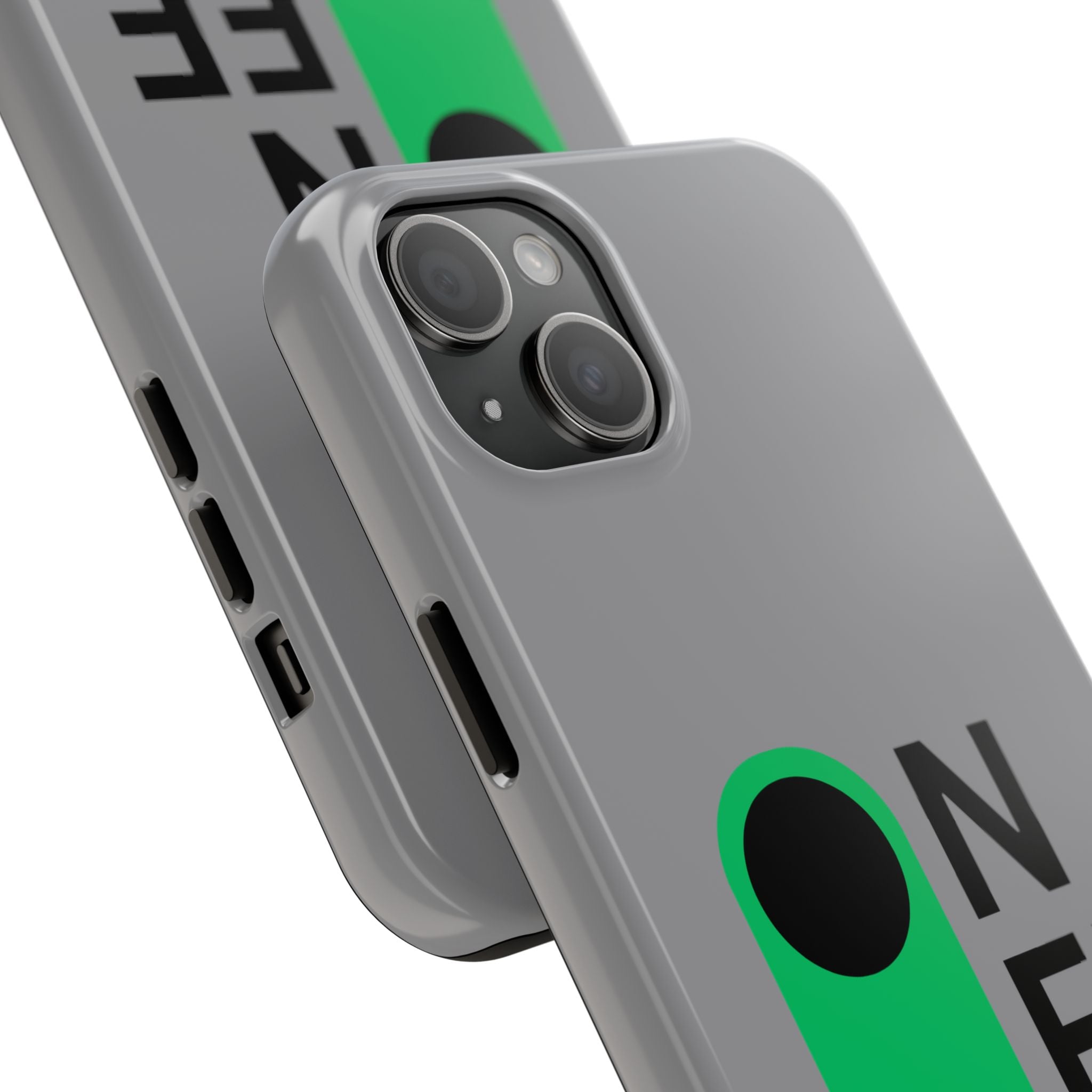 ON/OFF Switch Tough Phone Case - Durable Protection for Tech Lovers