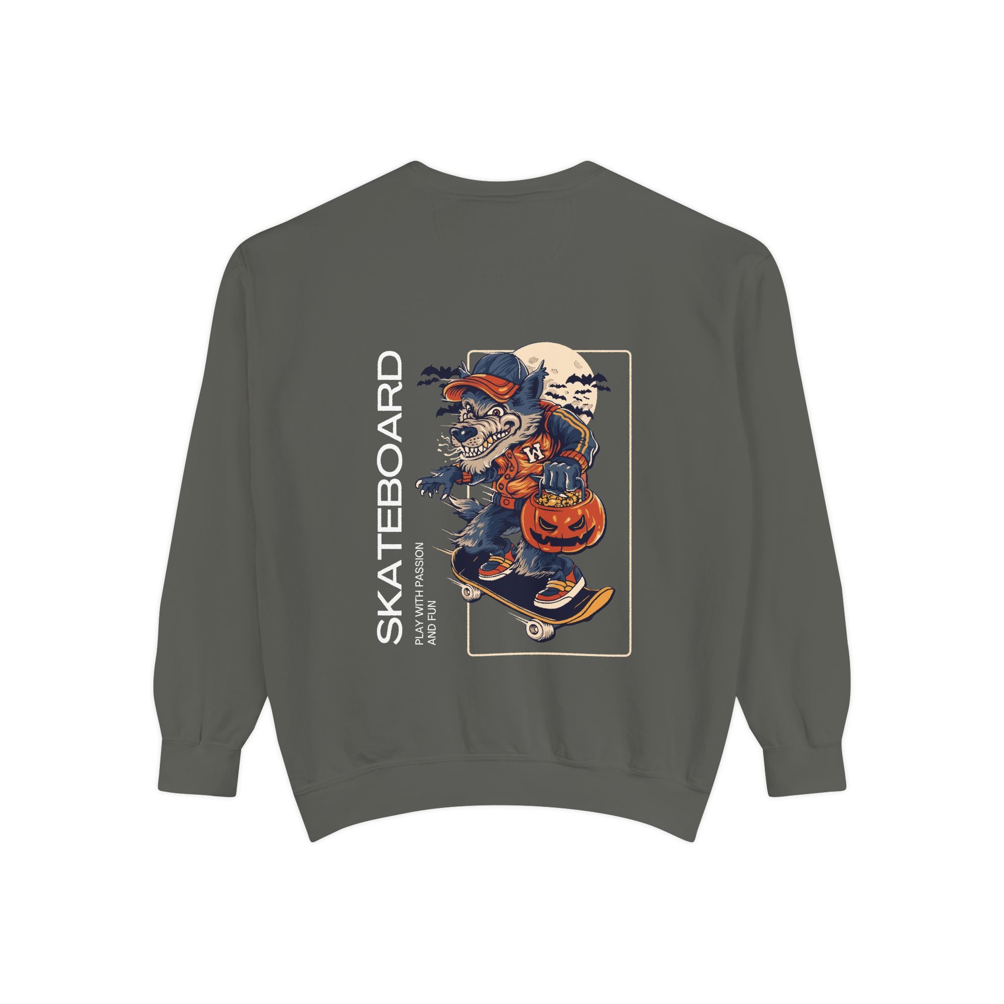 Sweatshirt with Graphic Skull Design – Perfect for Casual Wear and Street Style