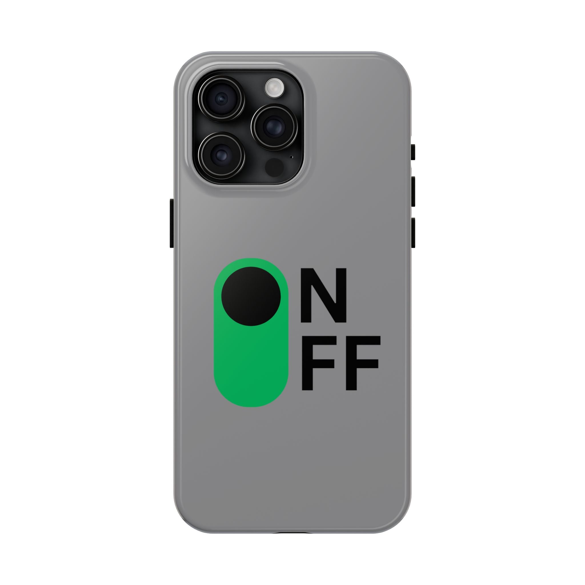 ON/OFF Switch Tough Phone Case - Durable Protection for Tech Lovers