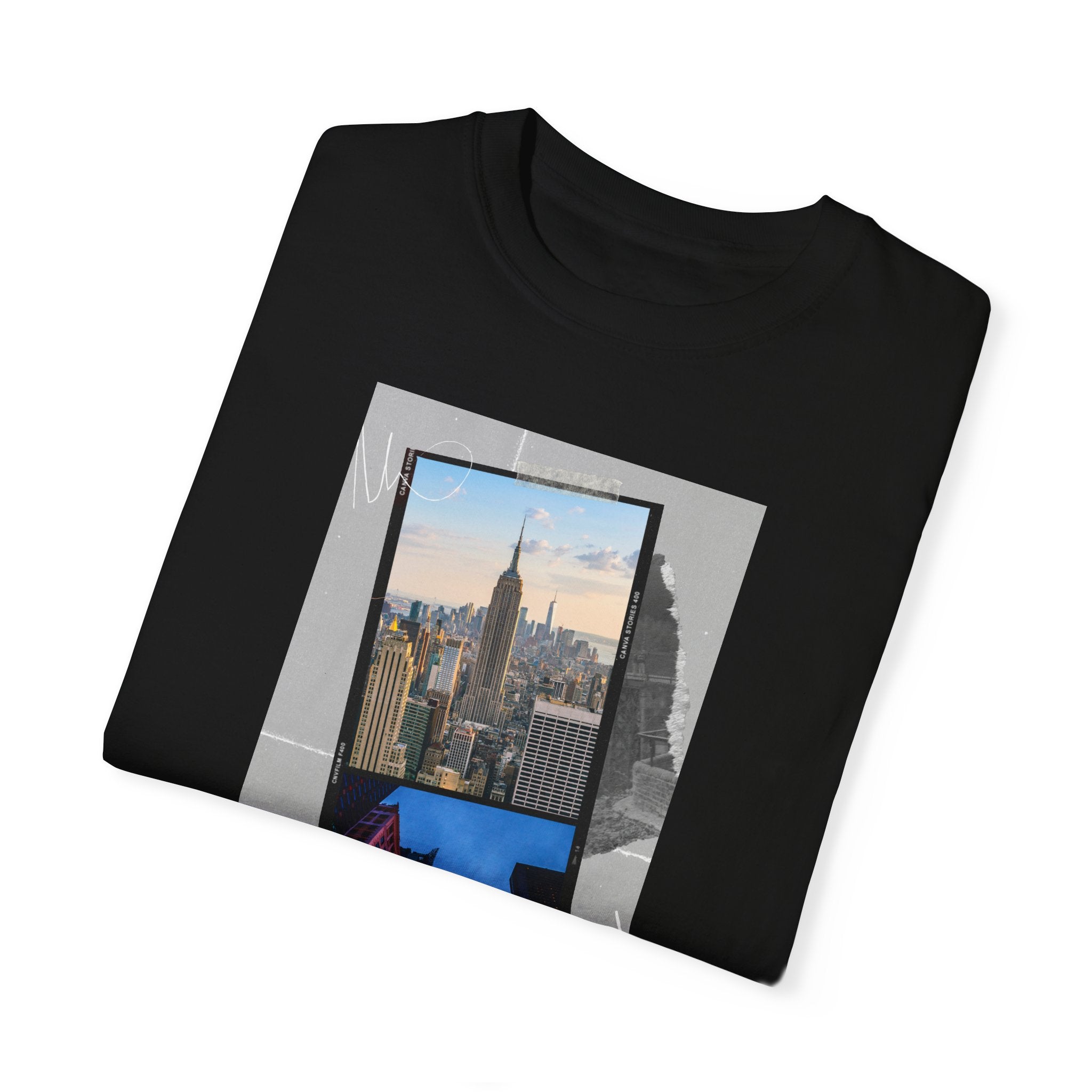 Cityscape Graphic T-Shirt - Urban Photography Design