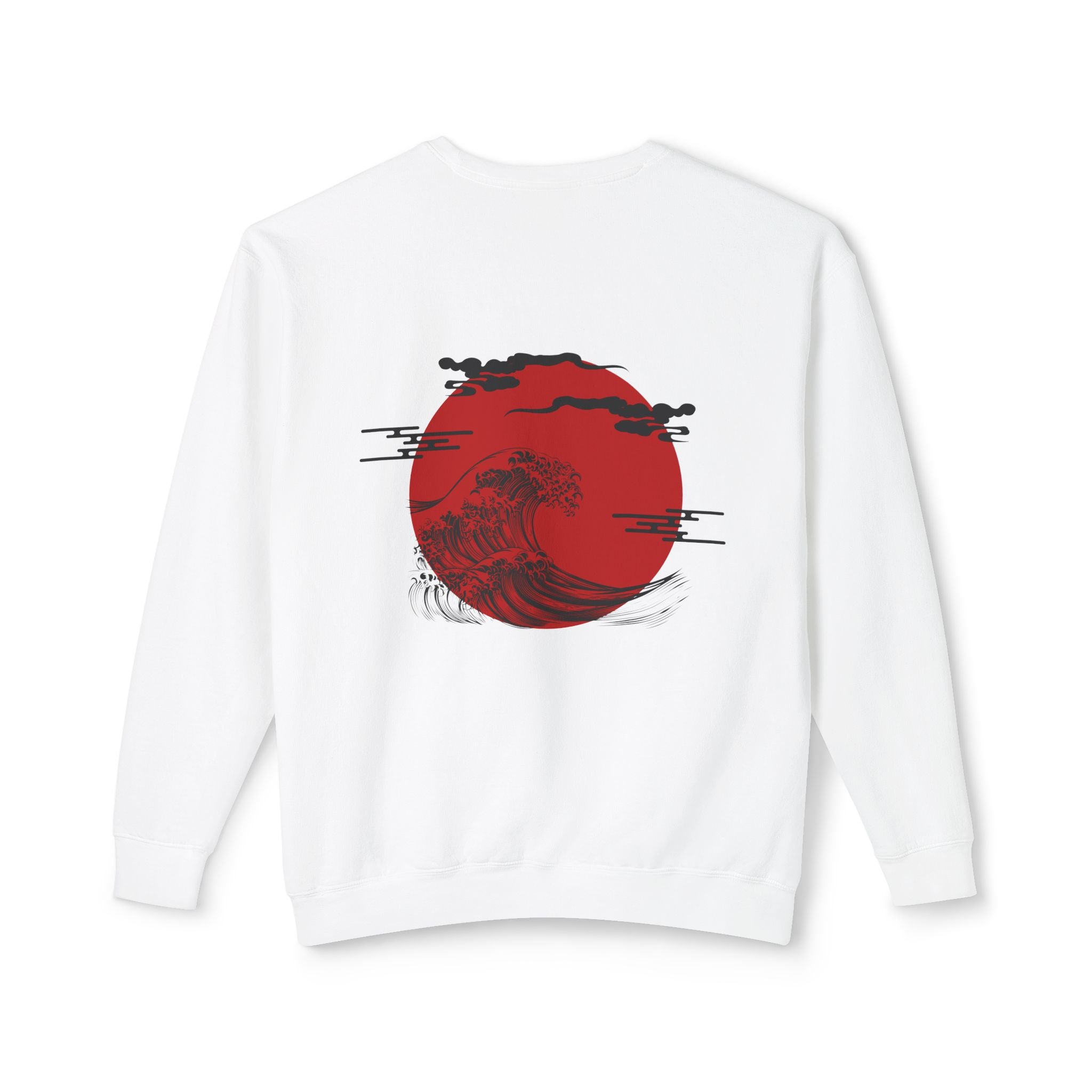 Sweatshirt - Mountain & Wave Design