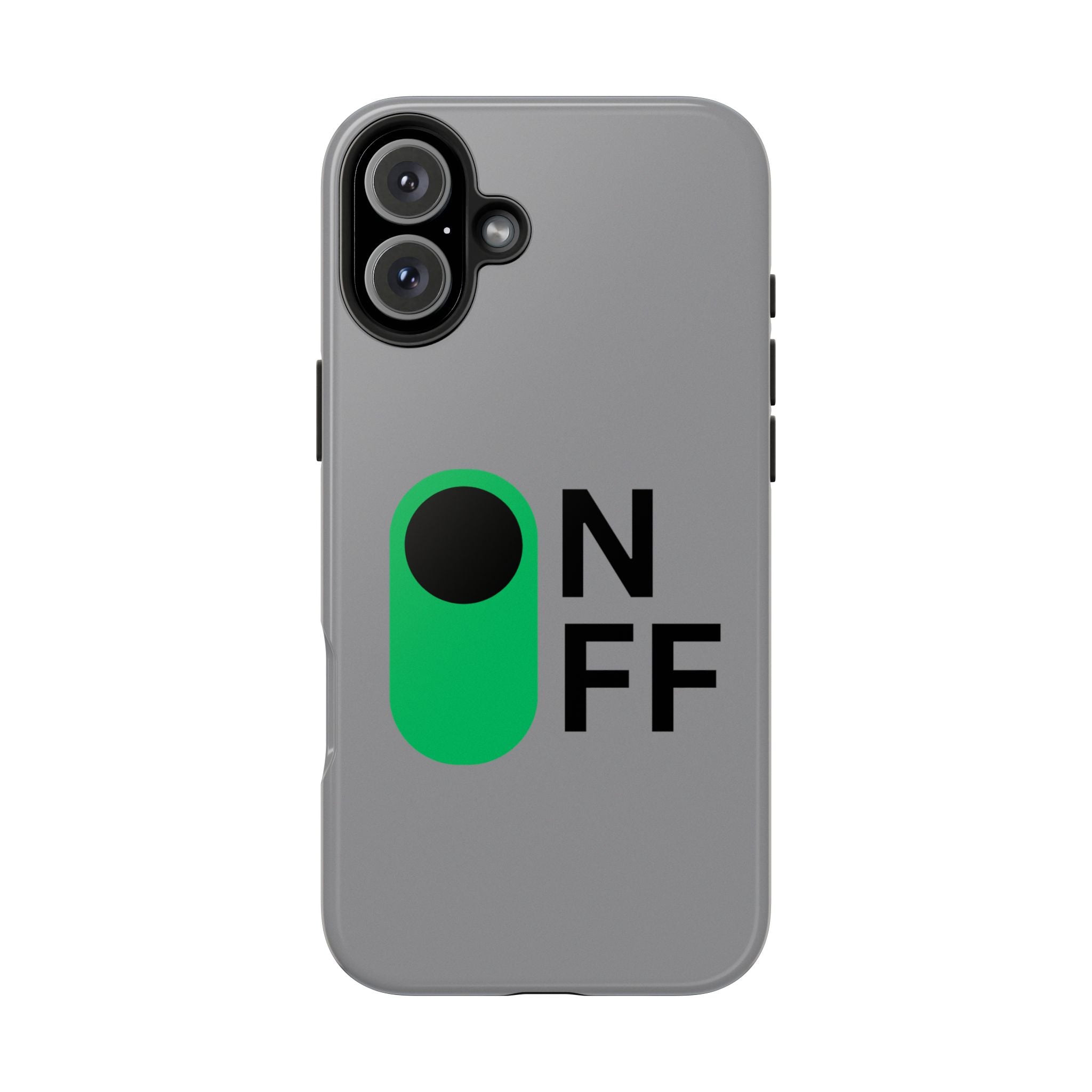 ON/OFF Switch Tough Phone Case - Durable Protection for Tech Lovers