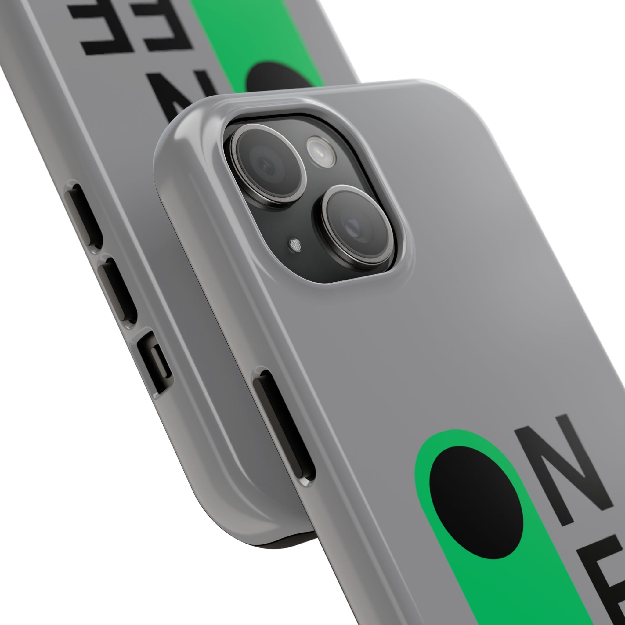 ON/OFF Switch Tough Phone Case - Durable Protection for Tech Lovers