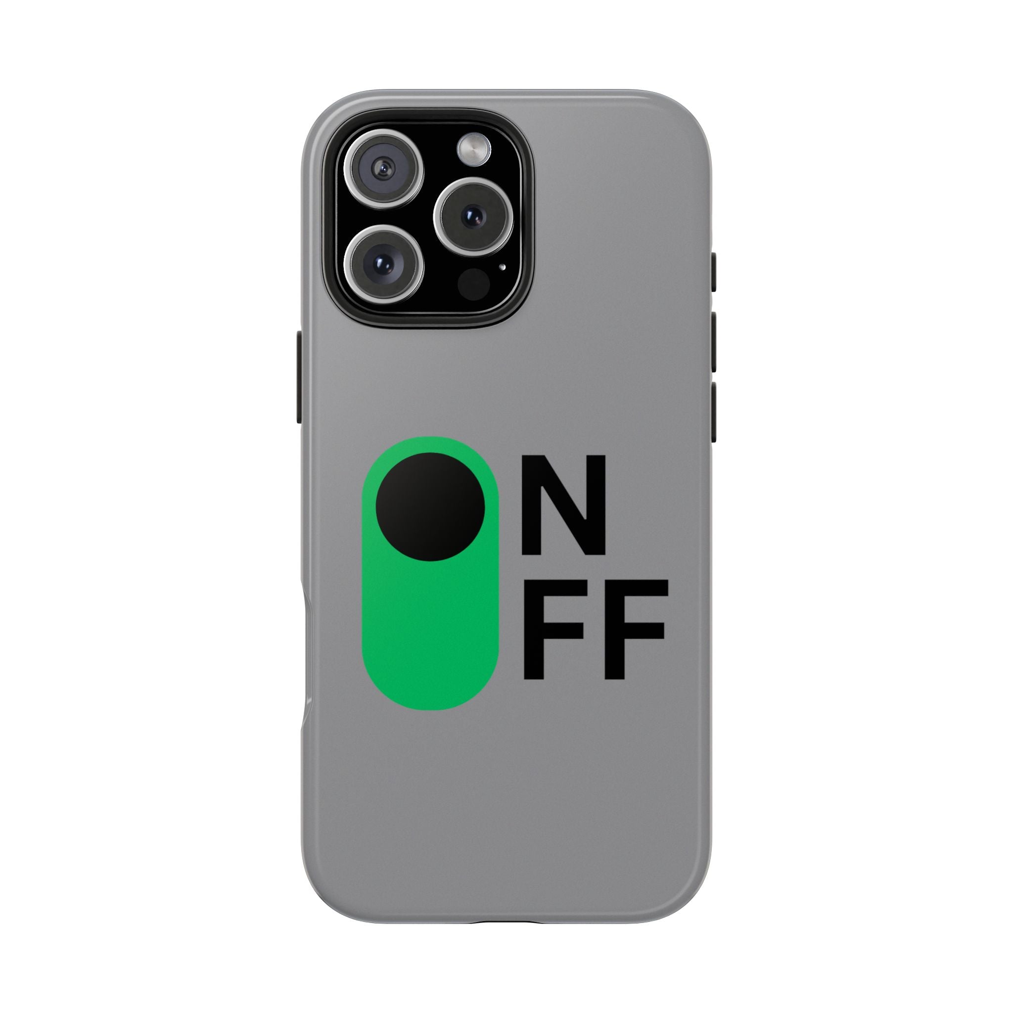 ON/OFF Switch Tough Phone Case - Durable Protection for Tech Lovers