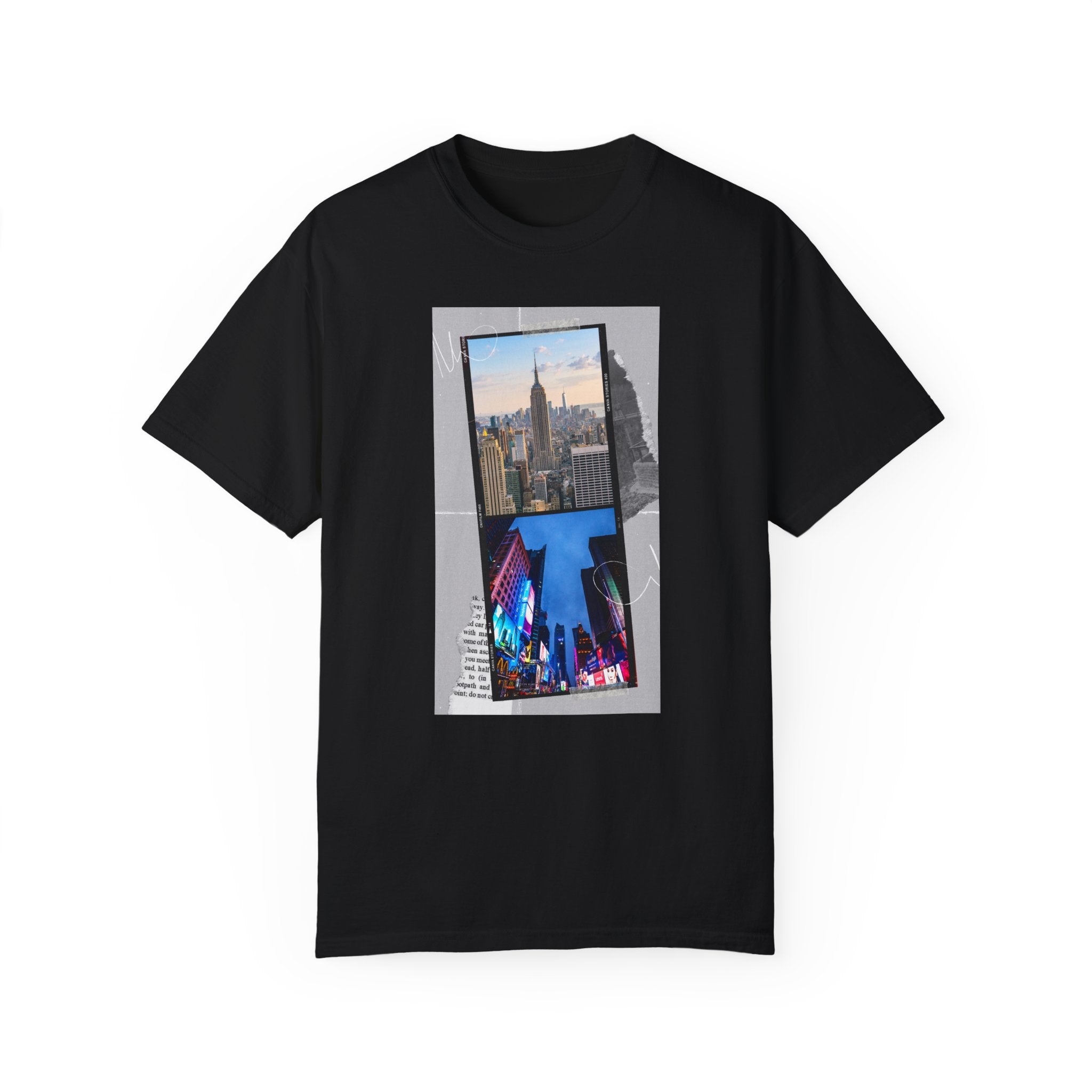 Cityscape Graphic T-Shirt - Urban Photography Design